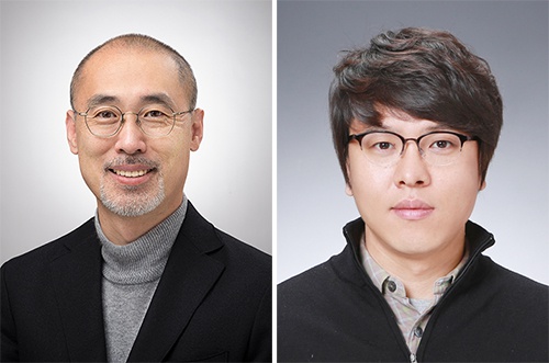 ▲ 한국과학자상 수상한 안지훈 교수(왼쪽)와 젊은과학자상을 수상한 노준홍 교수(오른쪽)