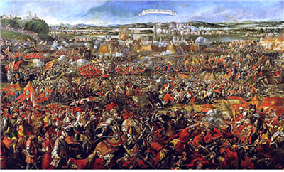 ▲ 오스만-합스부르크 간의 전투 장면도(1683년 빈 전투 묘사화 중 하나)